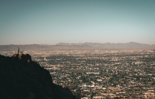 View of Phoenix, Arizona skyline