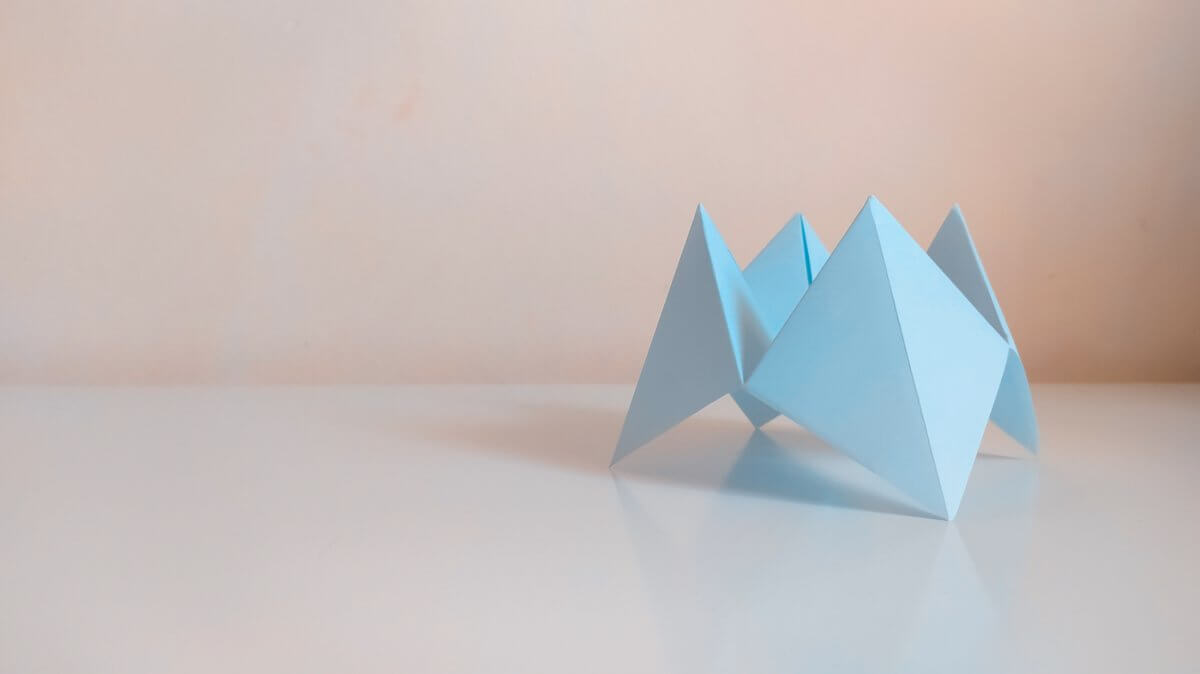 Fortune teller origami