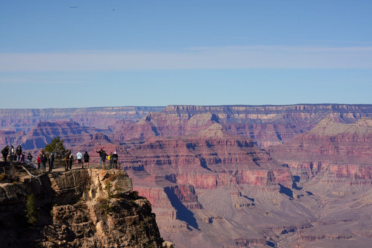 Mather Point Overlook at Grand Canyon National Park