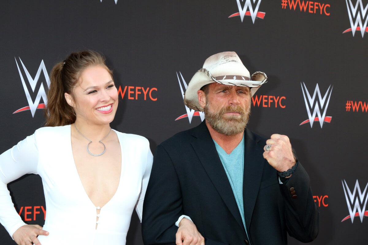Ronda Rousey, Shawn Michaels at the WWE For Your Consideration Event 