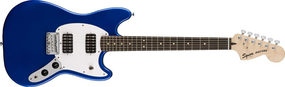 Squier by Fender Bullet Mustang HH Short Scale Beginner Electric Guitar