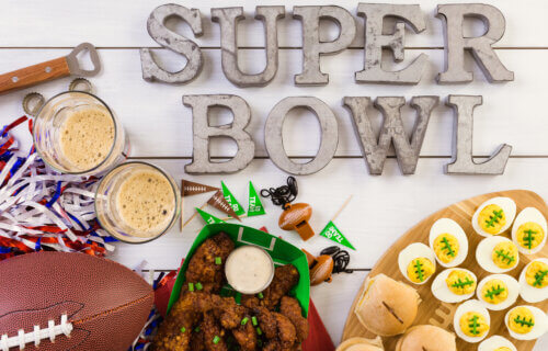 Super Bowl Party food