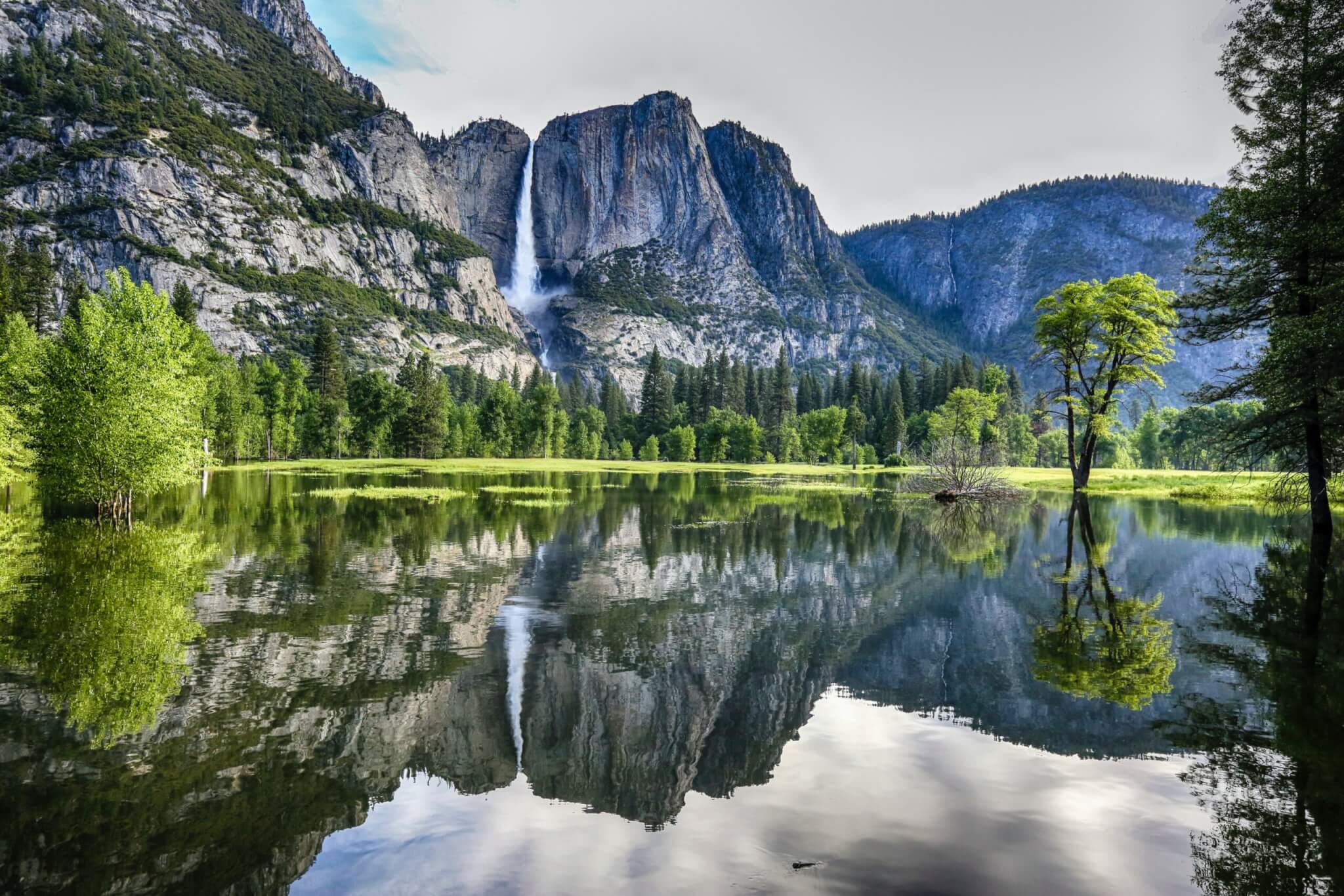 Yosemite Valley in the national park