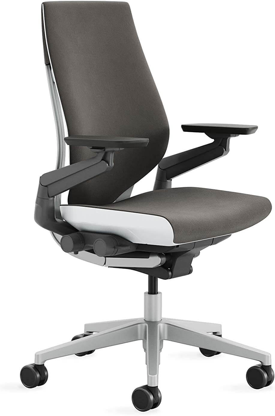 black and white office chair