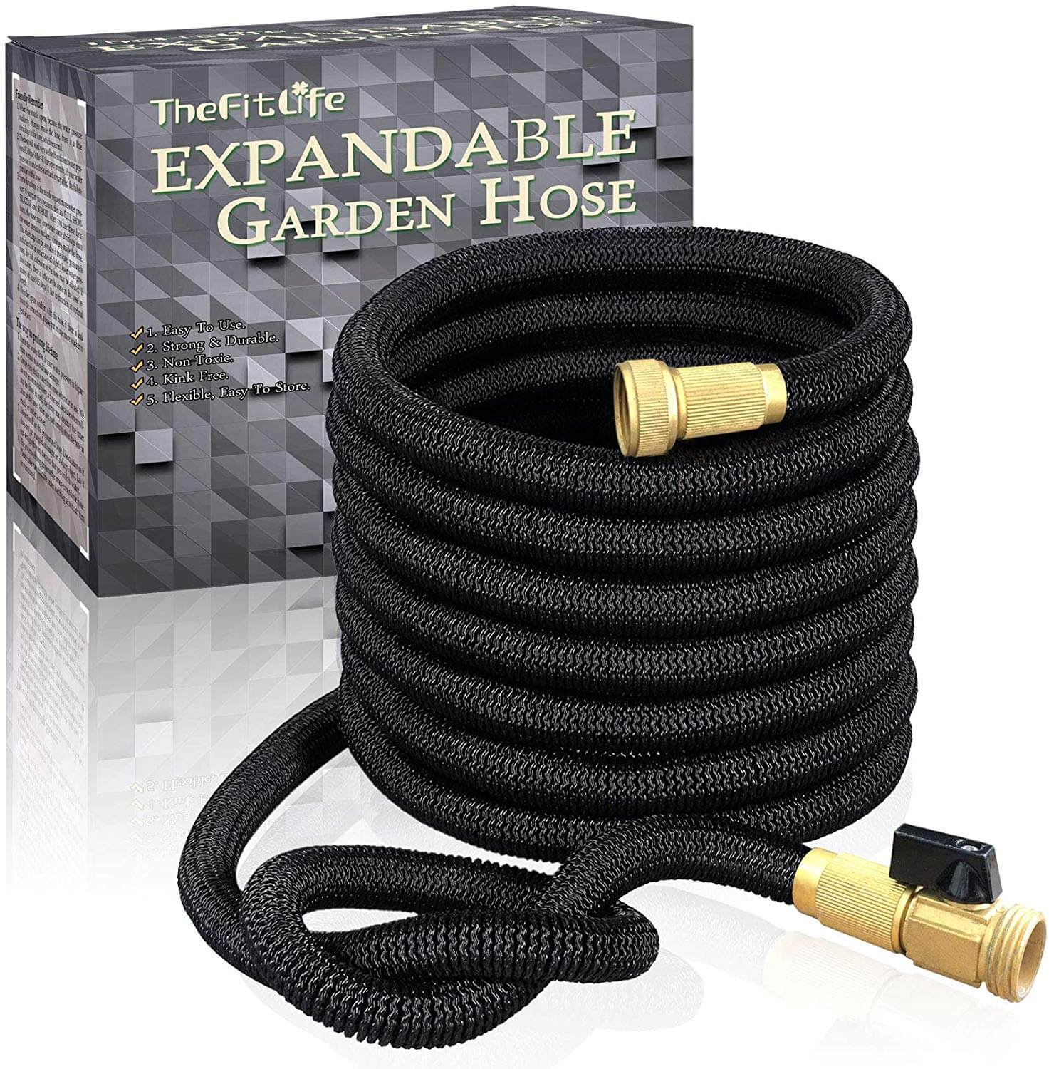 TheFitLife Expandable Garden Hose