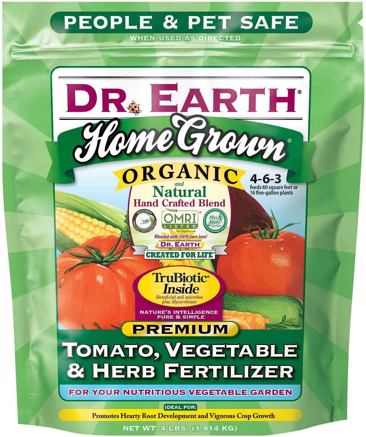 Dr. Earth Home Grown Tomato, Vegetable & Herb