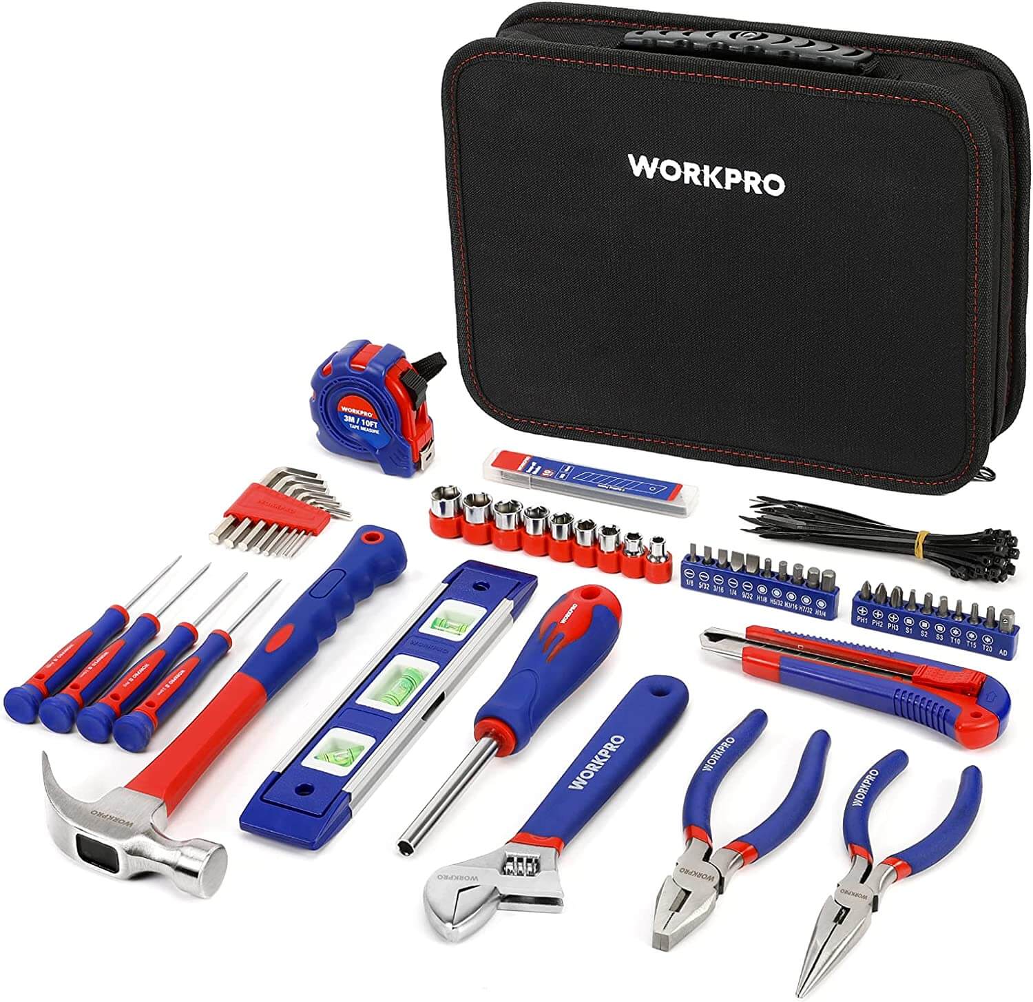 WorkPro 100-piece Home Tool Kit