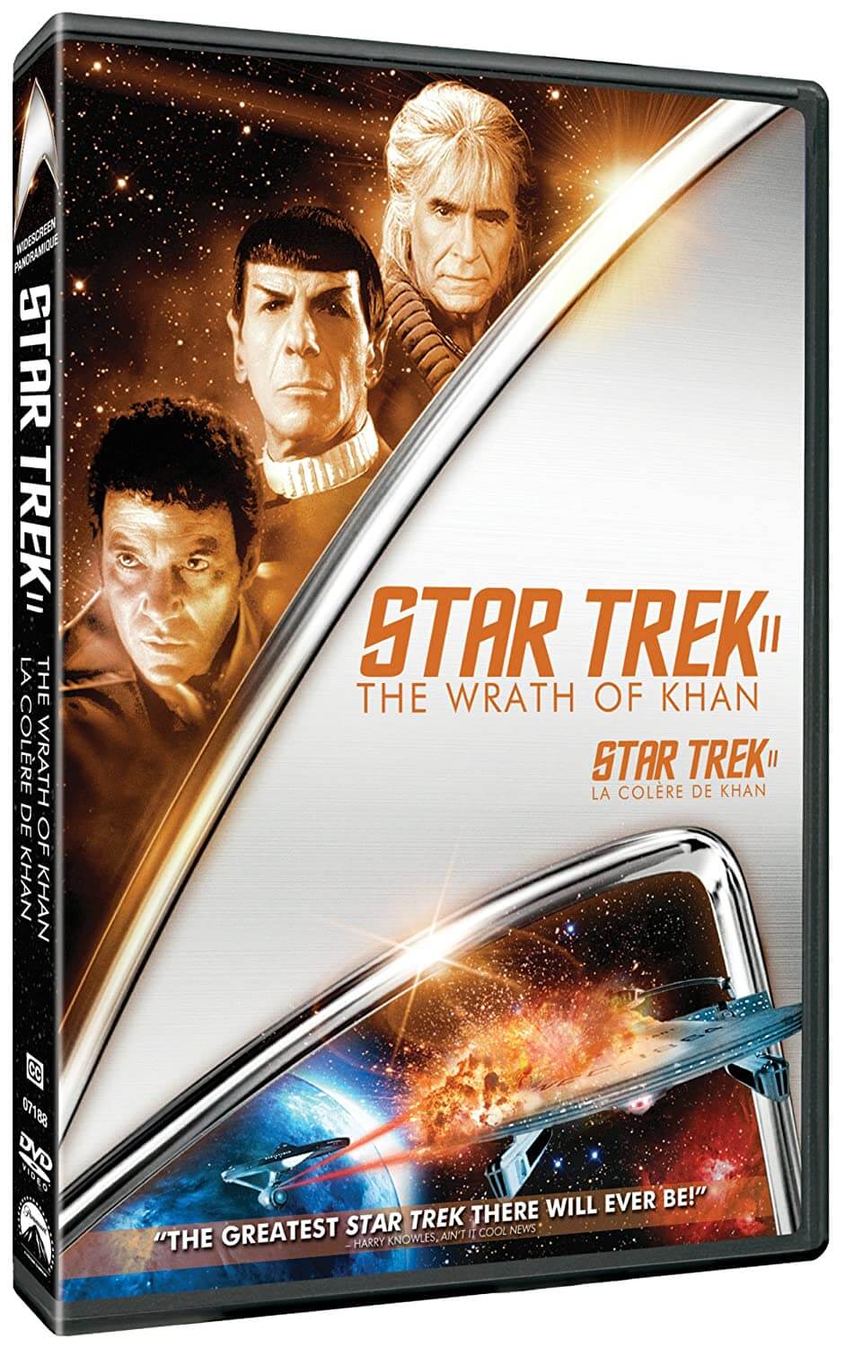"Star Trek II: The Wrath of Khan" DVD