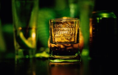 Bushmills Irish Whiskey glass