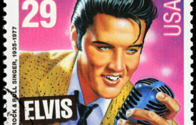 Elvis Presley stamp