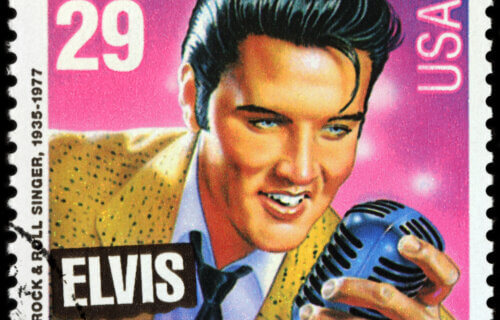 Elvis Presley stamp