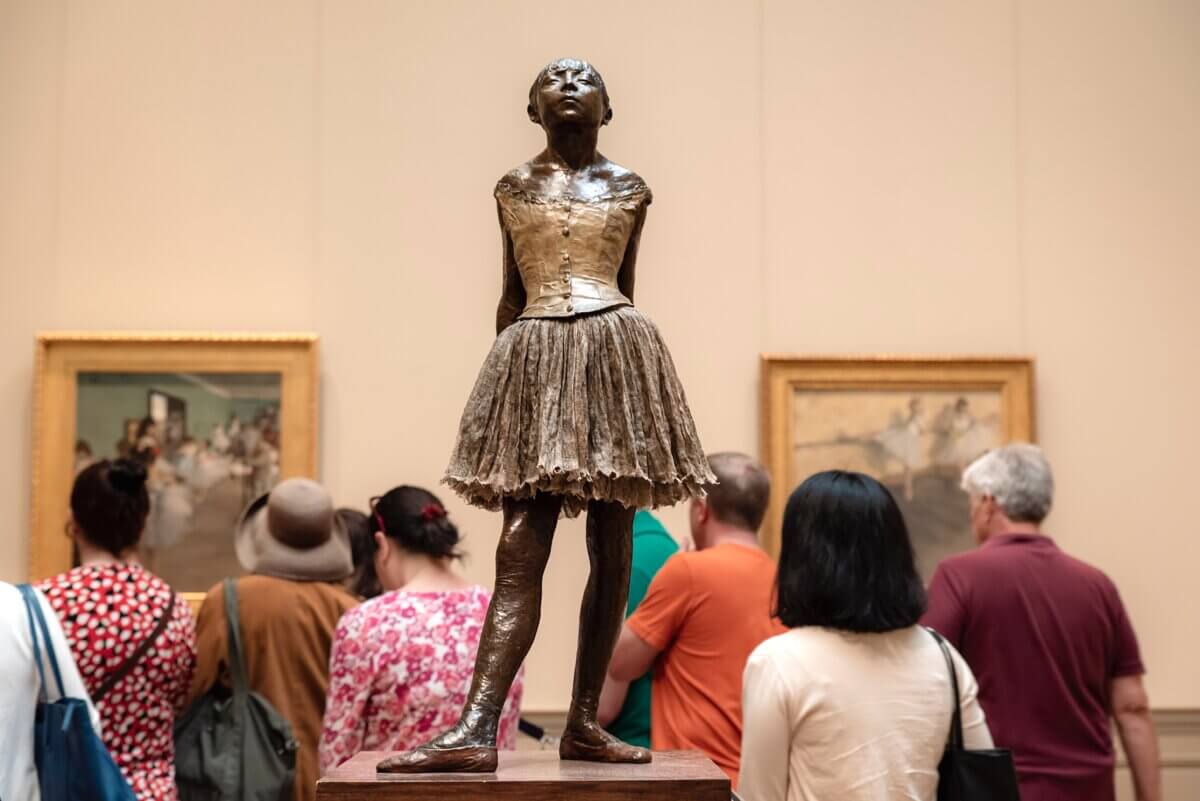 La Petite Danseuse de Quatorze Ans by Edgar Degas at the Metropolitan Museum of Art