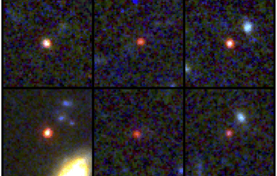 Six potential galaxies discovered