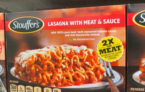 Stouffer's Frozen Lasagna with Meat and Sauce