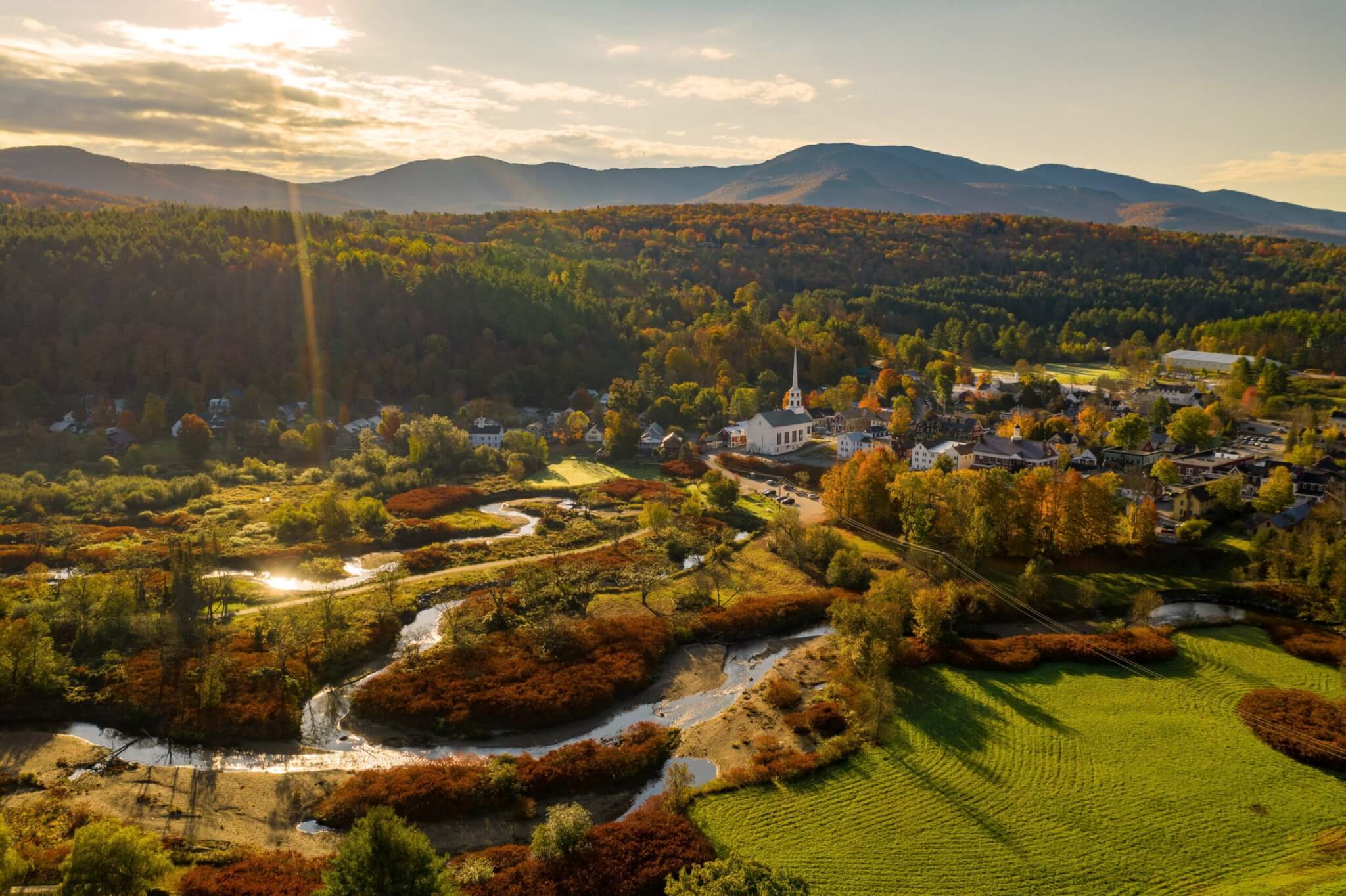 Stowe, Vermont horizon