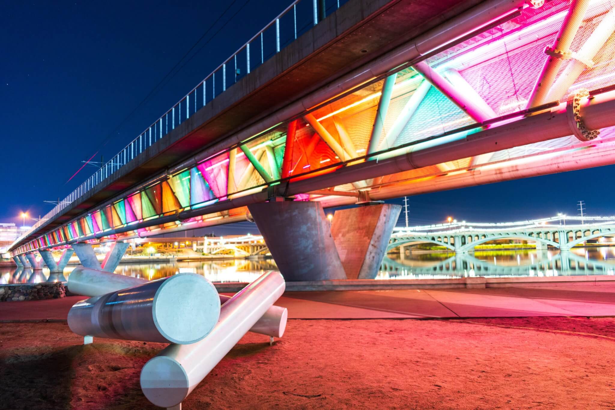 colorful bridge