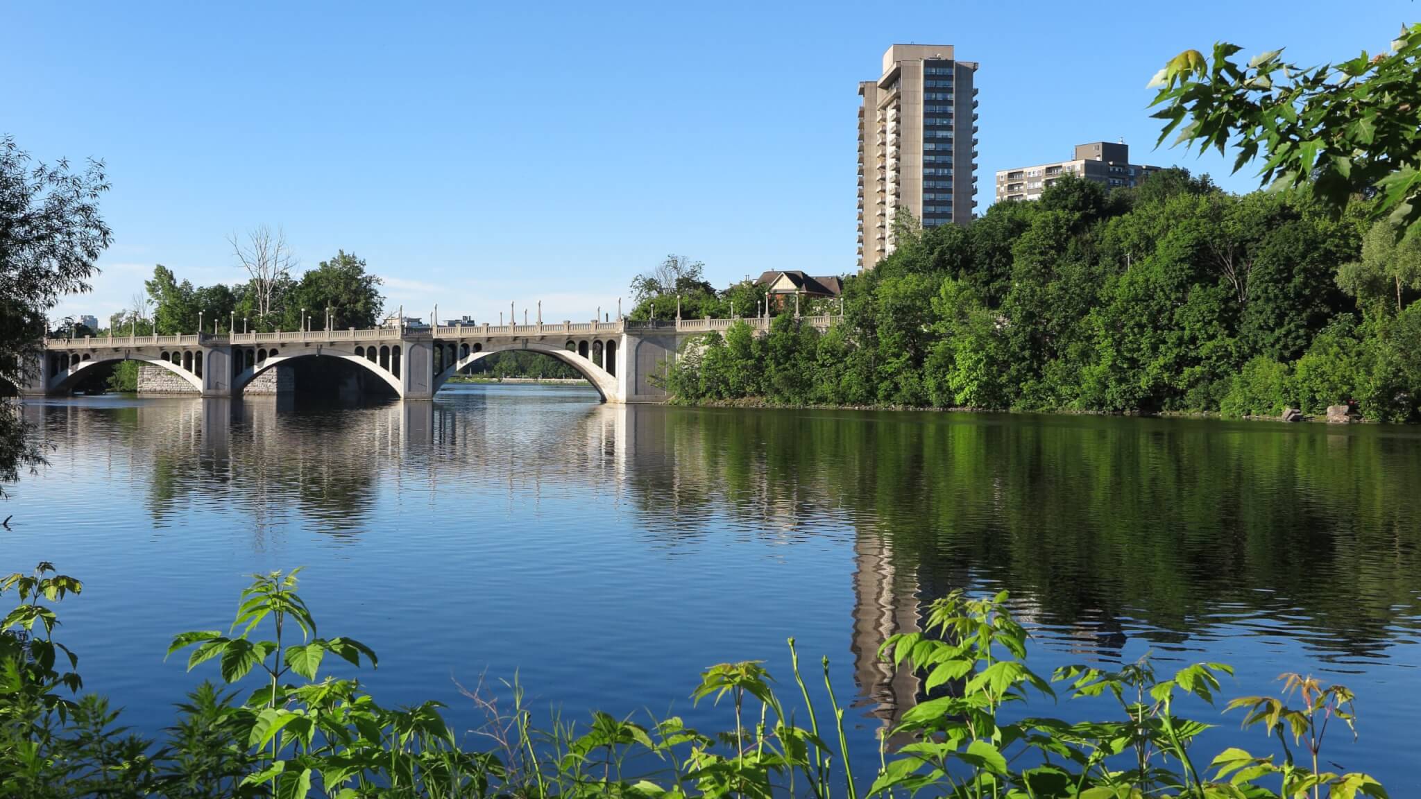 Cummings Bridge in Ottawa, Canada