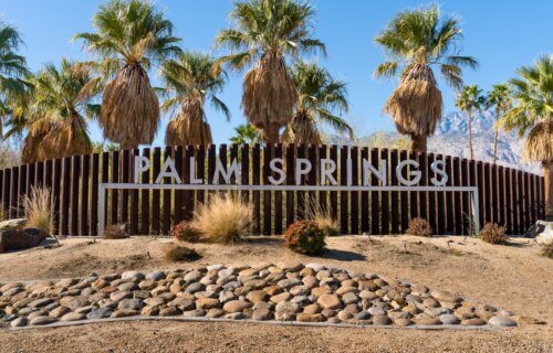 Palm Springs sign