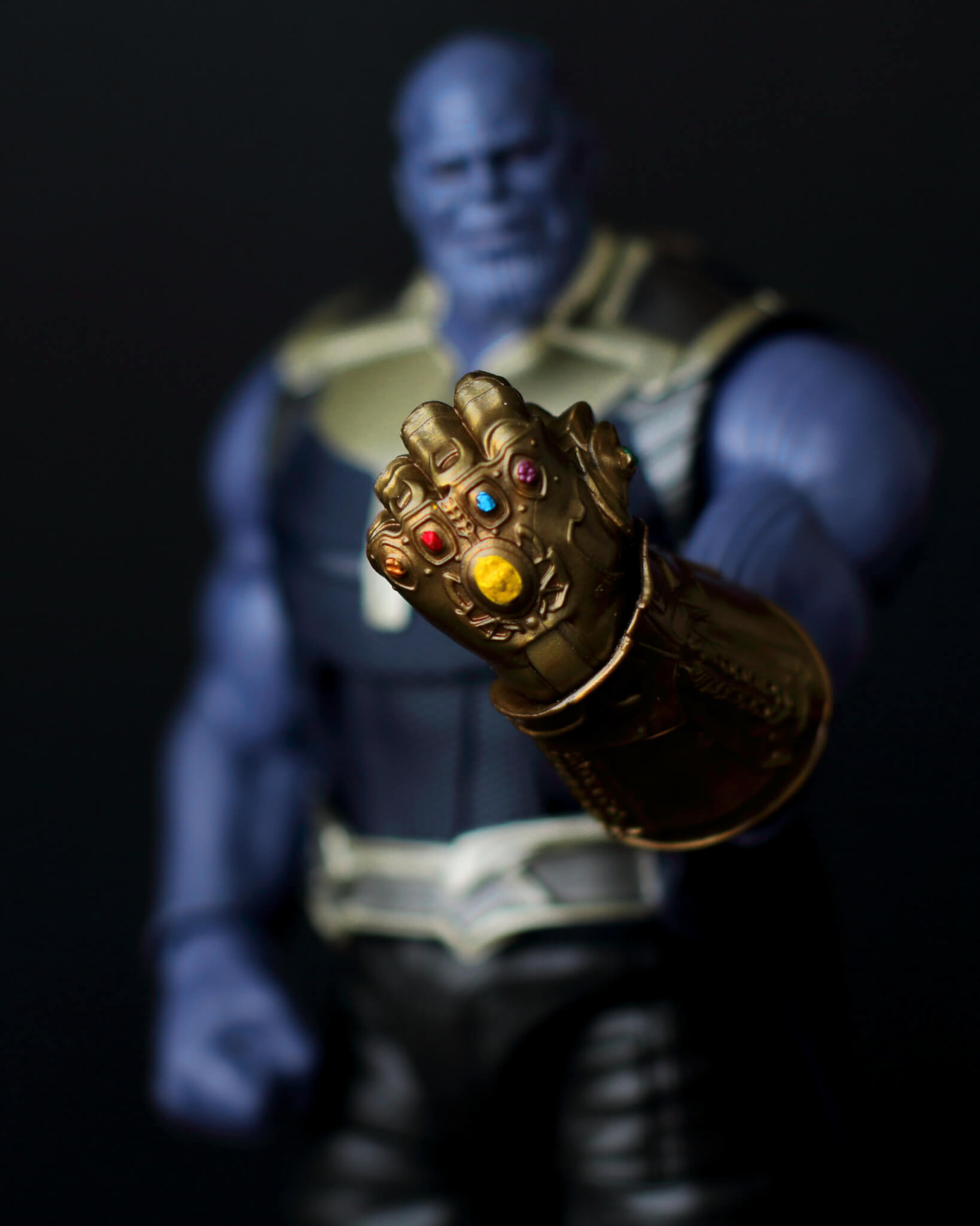 Close up of Thanos' fist