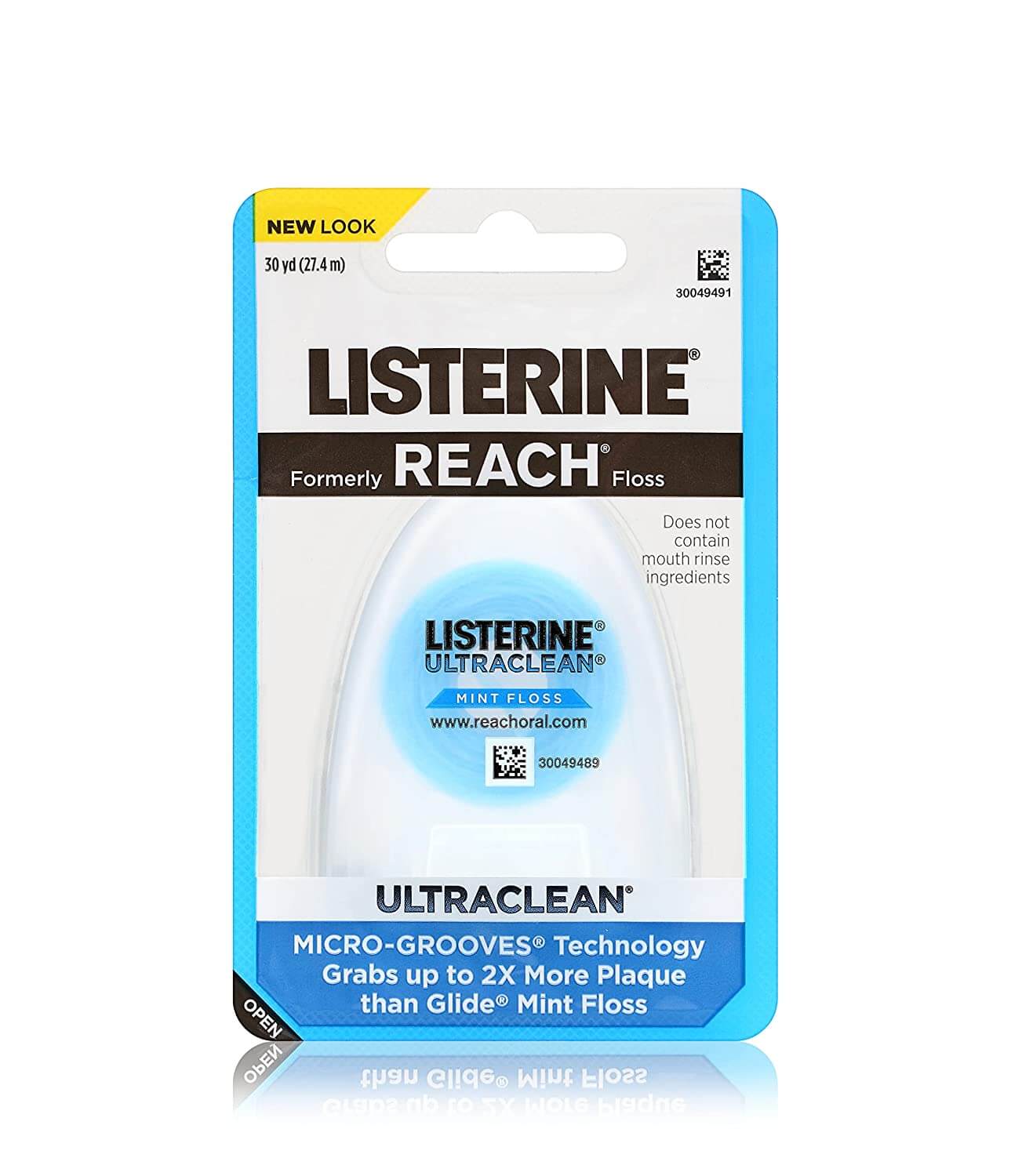 Listerine Ultraclean Waxed Mint Dental Floss