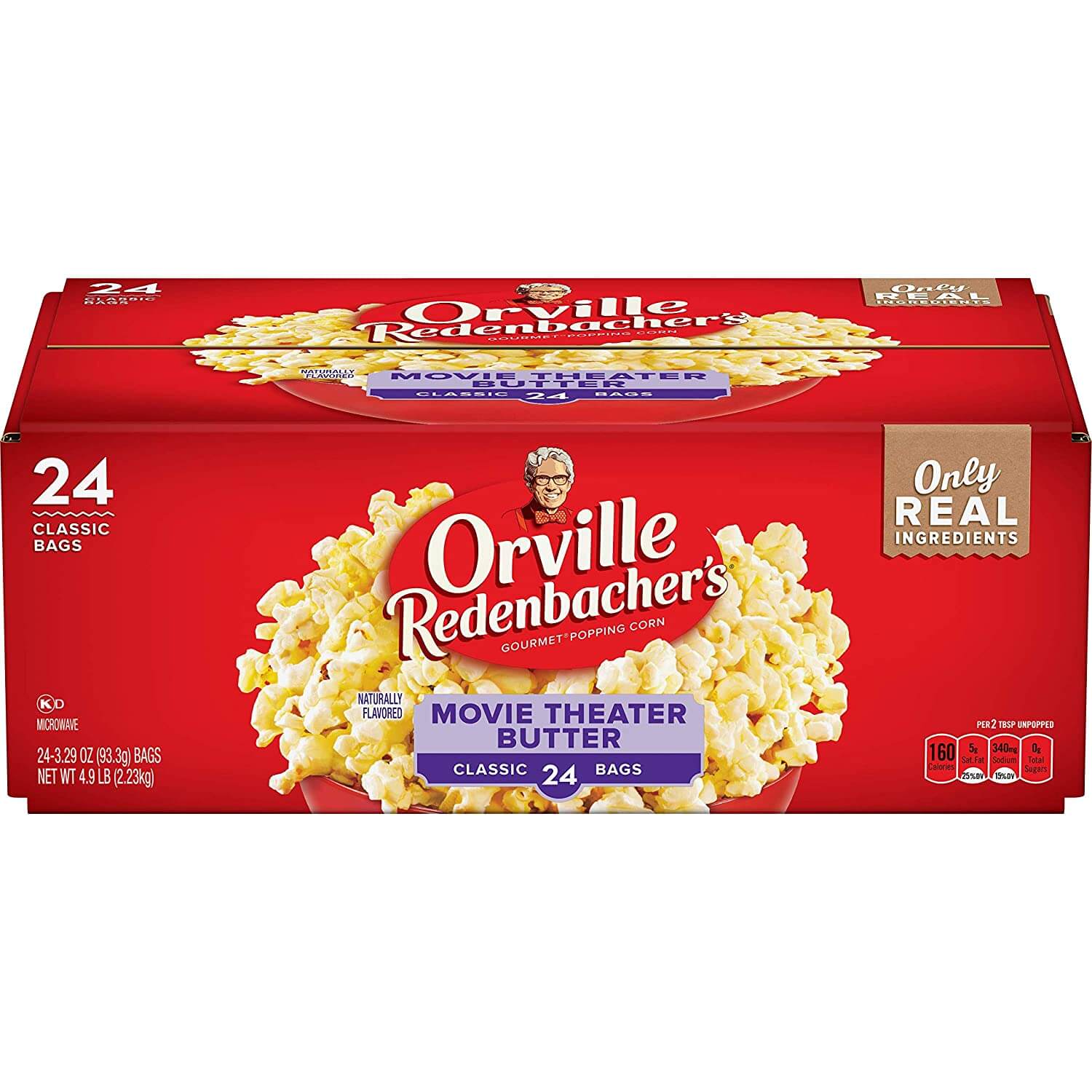 Orville Redenbacher's Movie Theater Butter Microwave Popcorn