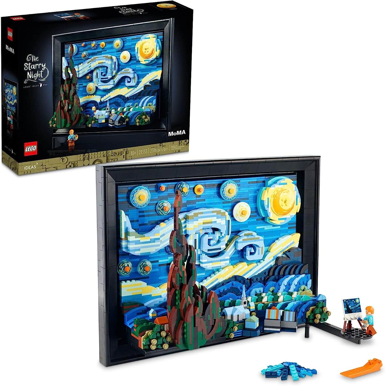 LEGO Ideas Vincent van Gogh ‘The Starry Night’ 