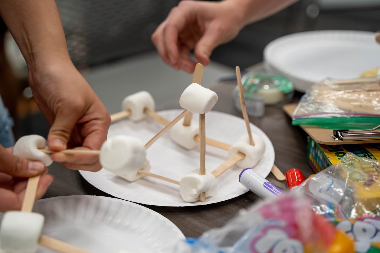 popsicle stick marshmallow craft