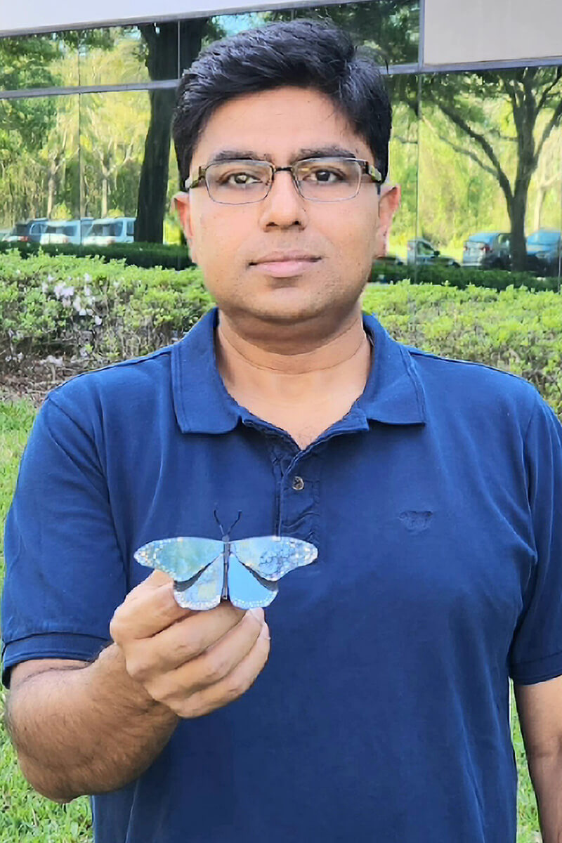 Debashis Chanda, a professor in UCF’s NanoScience Technology Center