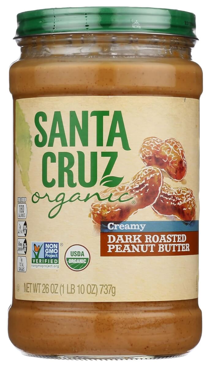 Santa Cruz Organic Dark Roasted Peanut Butter