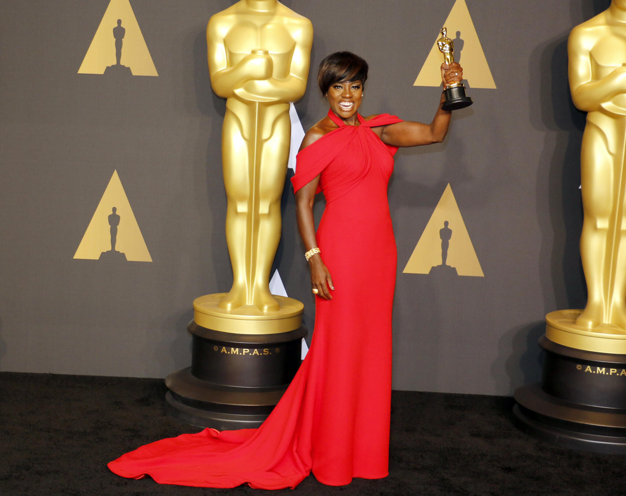 Viola Davis at the 89th Annual Academy Awards - Press Room