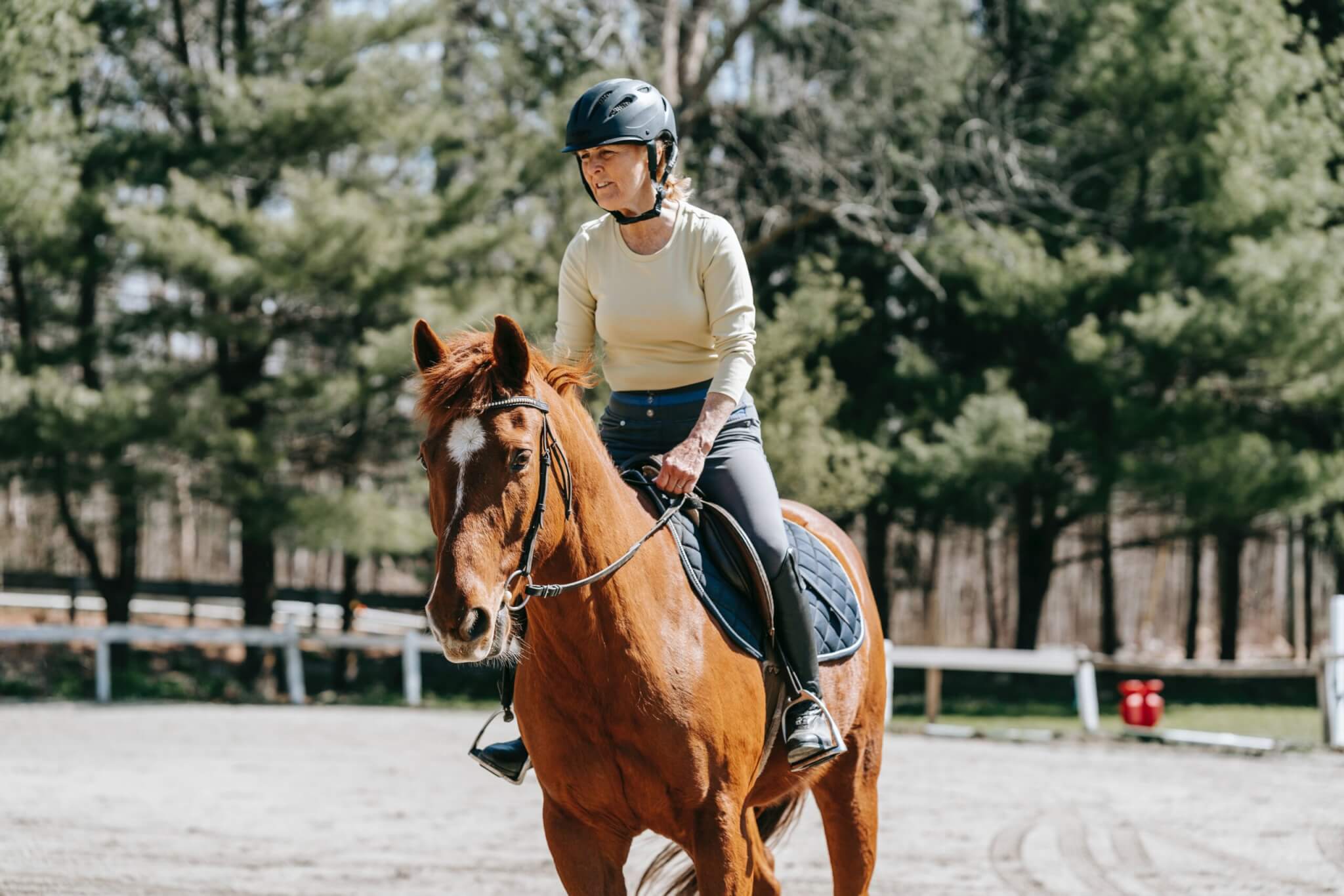 Battling back pain? Taking up horseback riding can actually bring relief