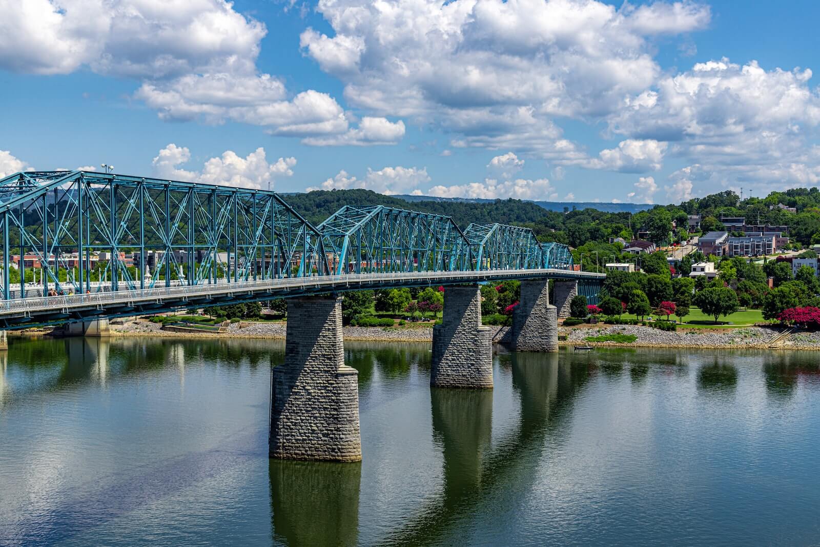 Walnut Street bridge in Chattanooga, Tennessee