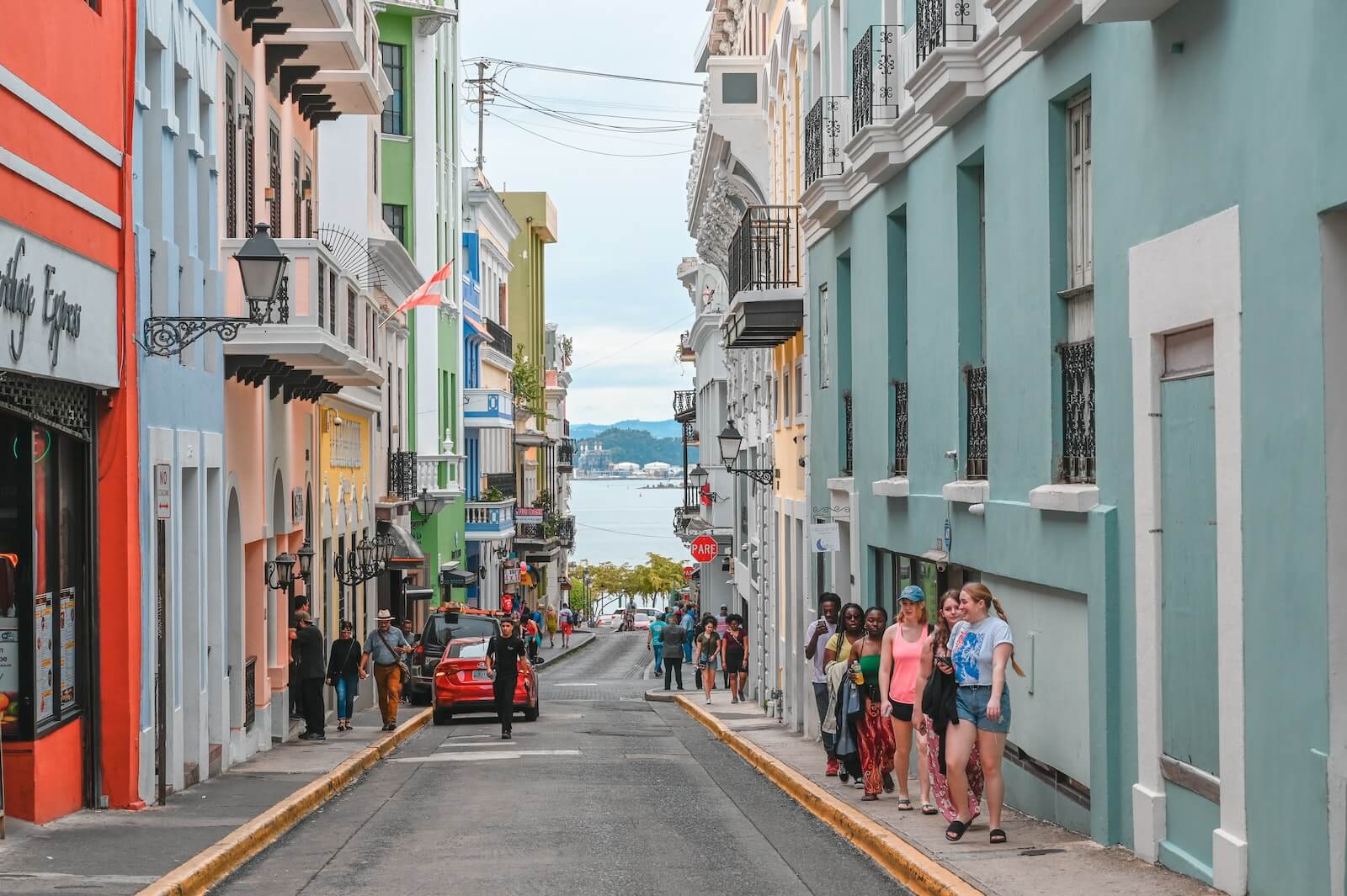 A street in Old San Juan, Puerto Rico