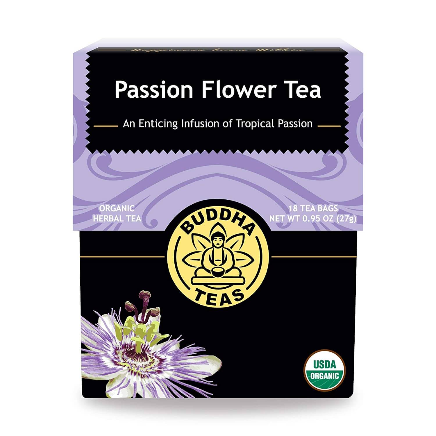 Buddha Teas Organic Passionflower Tea