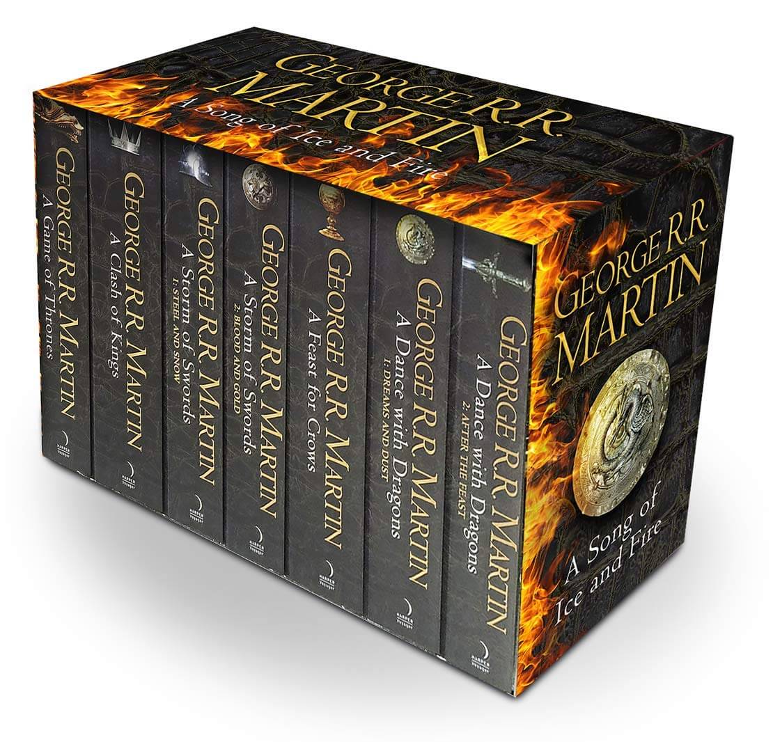 A Song of Ice and Fire seven-book set