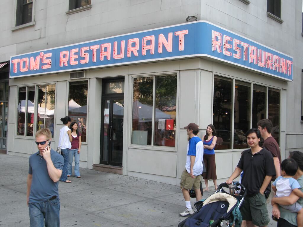 Tom's Restaurant in New York City aka the Seinfeld Diner