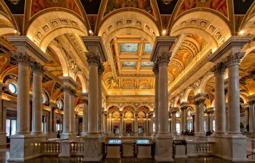 Library of Congress in Washington D.C.