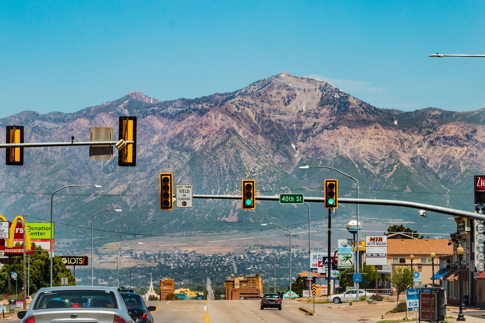 Washington Boulevard in Ogden, Utah
