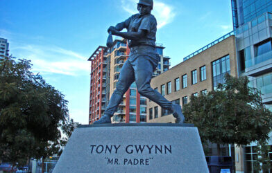 Tony Gwynn statue in San Diego