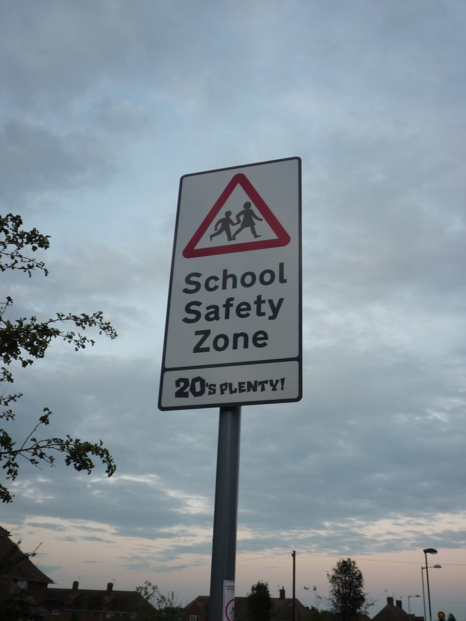 School Safety zone sign