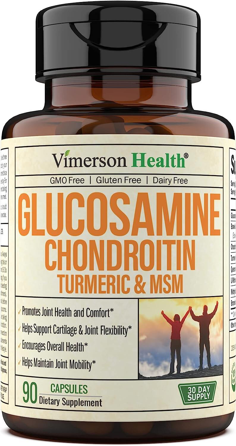 Glucosamine Chondroitin MSM Turmeric Boswellia