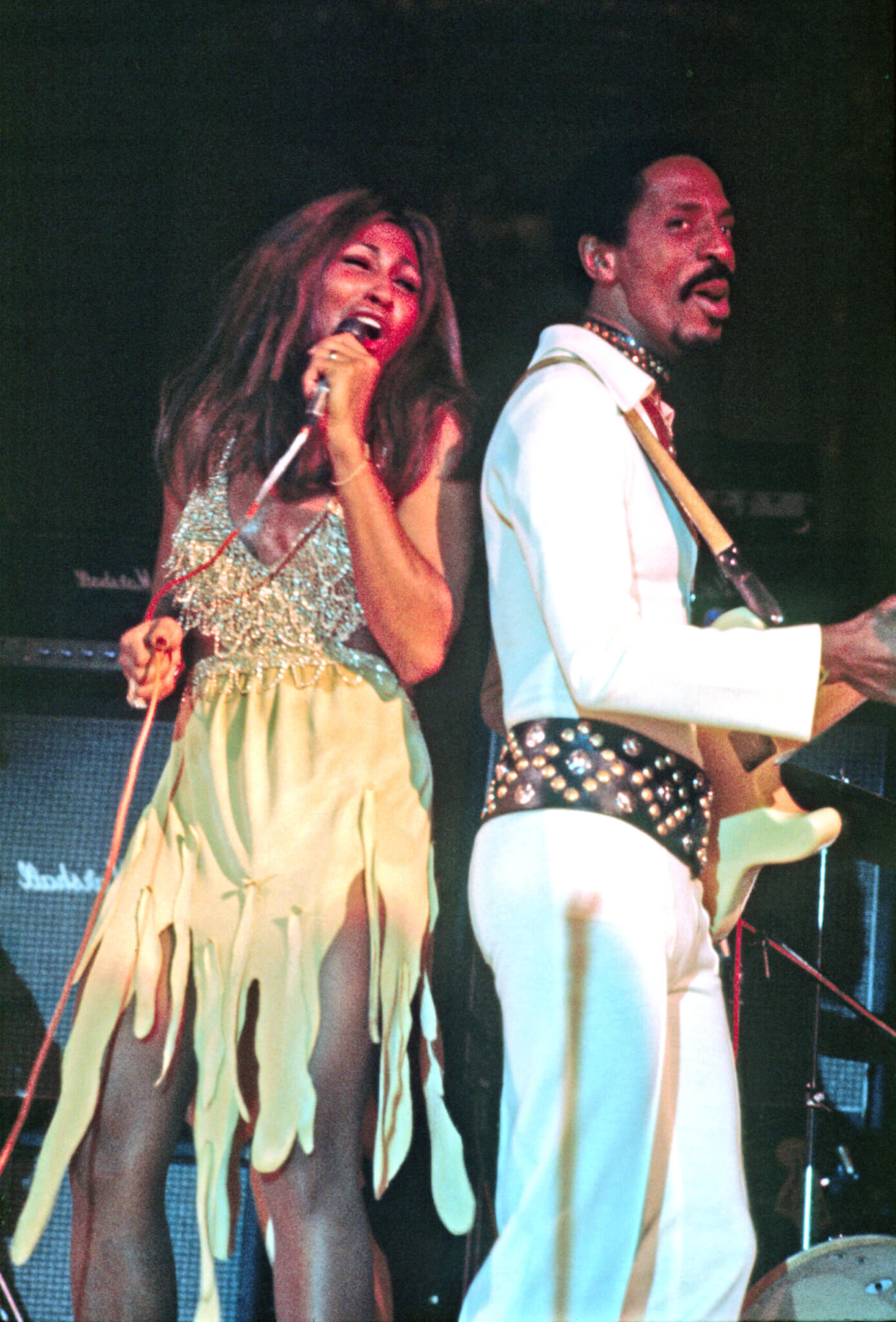 Ike & Tina Turner perform together.