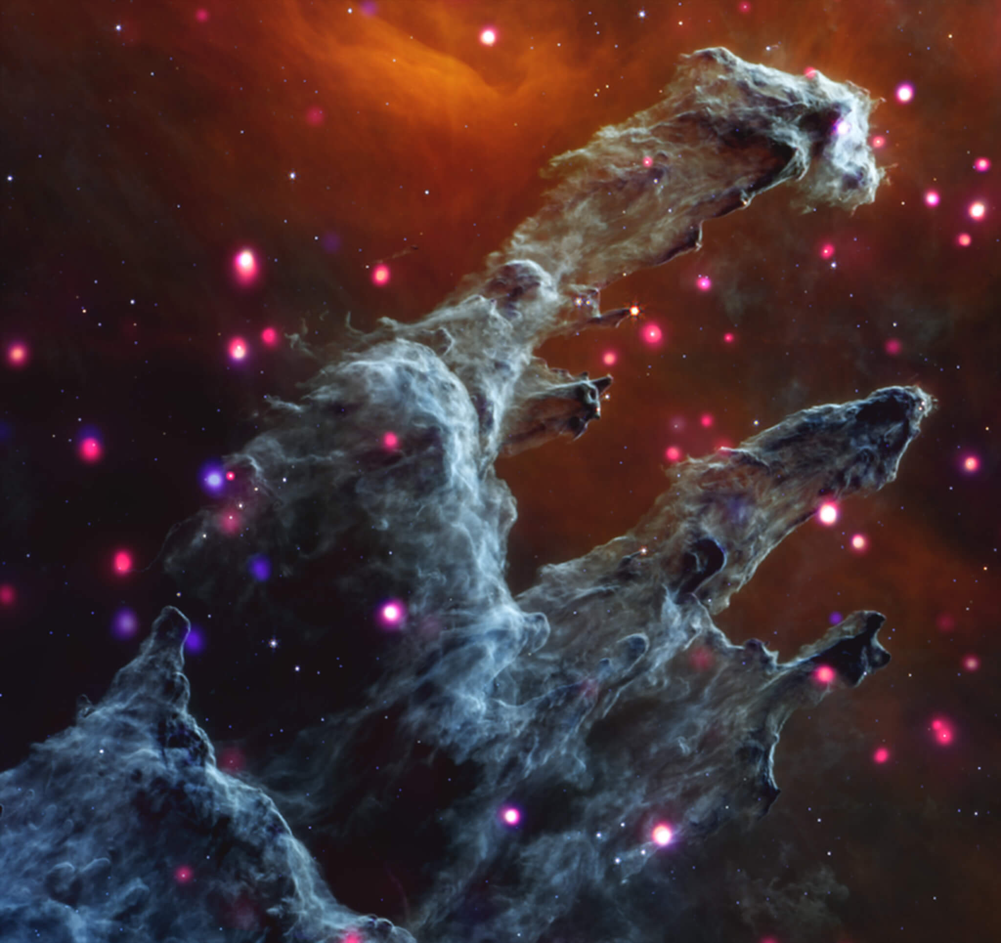 Image of the Eagle nebula