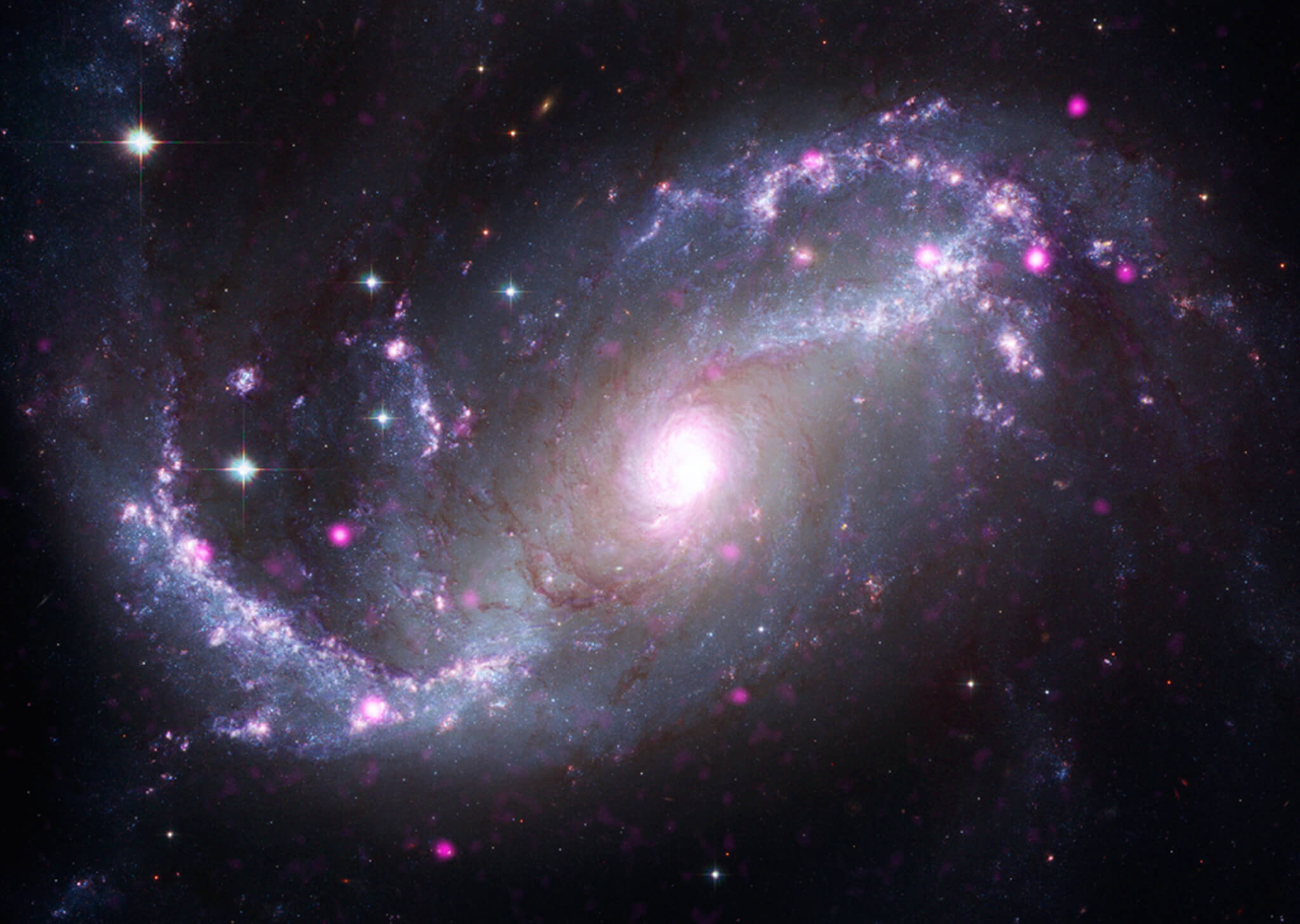 Imagen de la galaxia NGC 1672