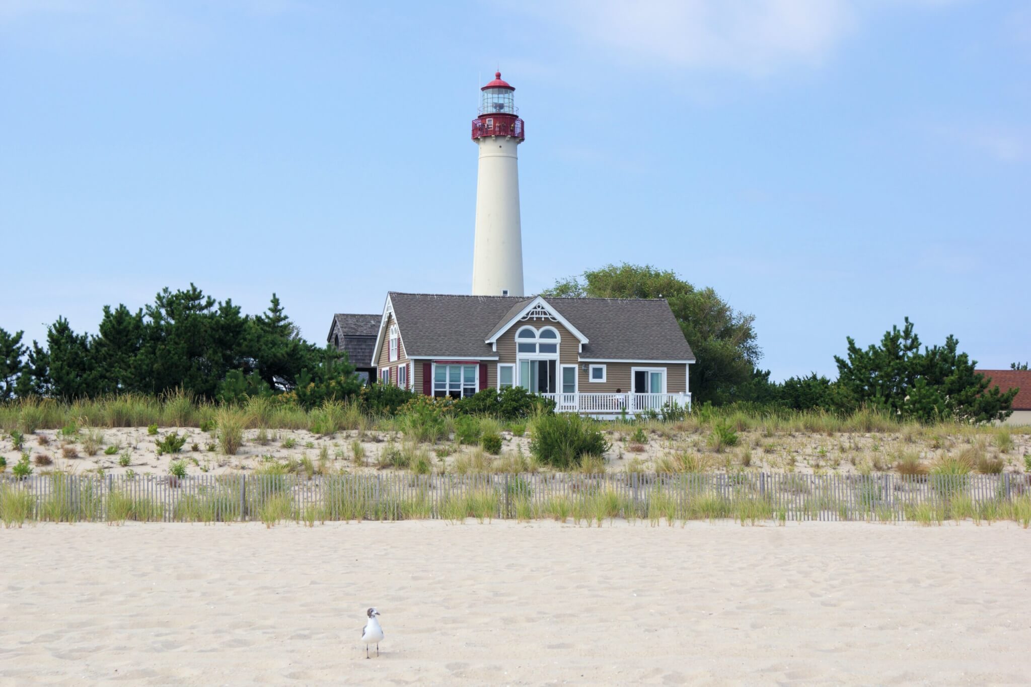 Lighthouse in Cape May, New Jersey
