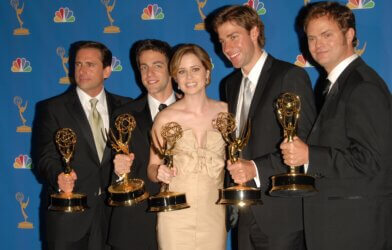 The cast of "The Office" at the 2006 Emmy Awards
