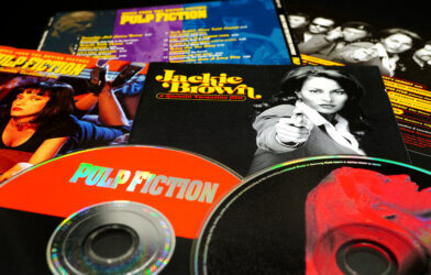 "Pulp Fiction" and "Jackie Brown" discs
