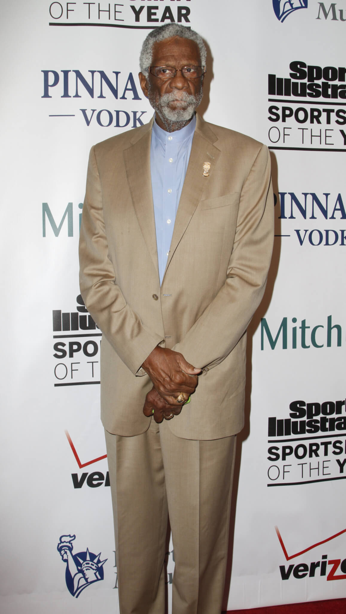 Bill Russell attends the Sports Illustrated Sportsman of the Year Awards 2010 in New York City