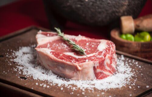 Seasoning preparation for steak