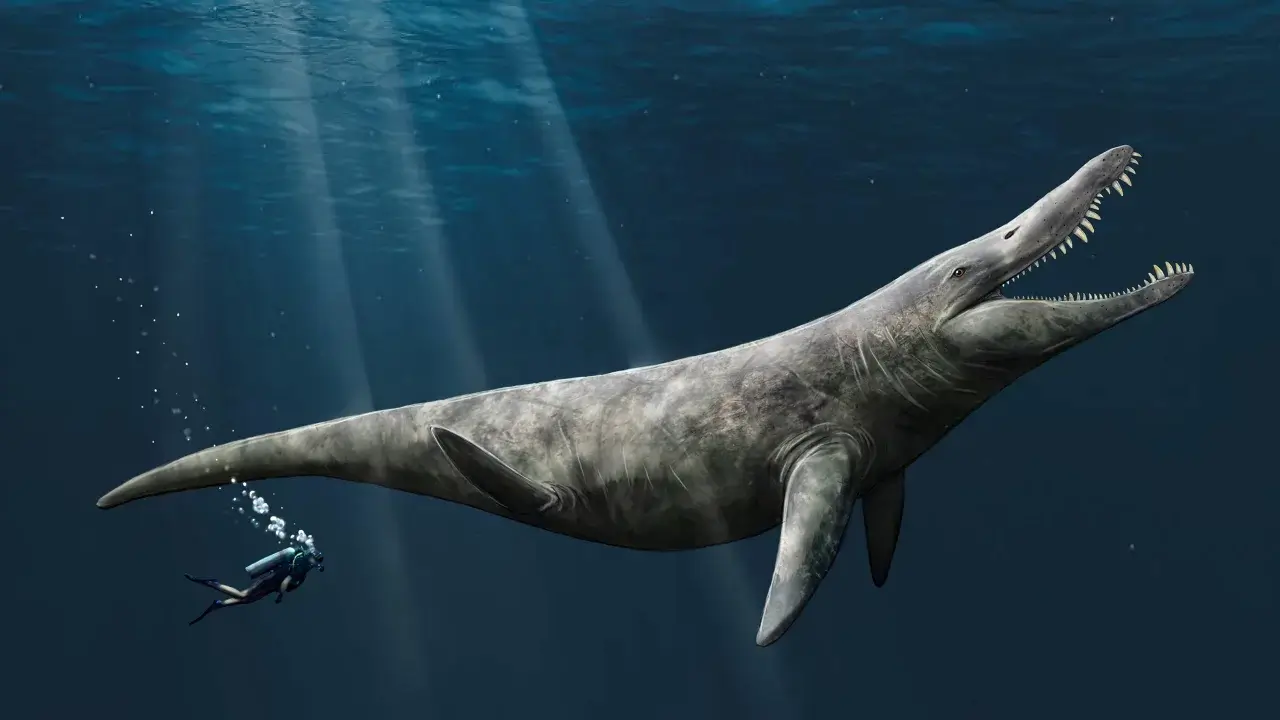 Ancient sea monsters twice the size of killer whales discovered in museum storage